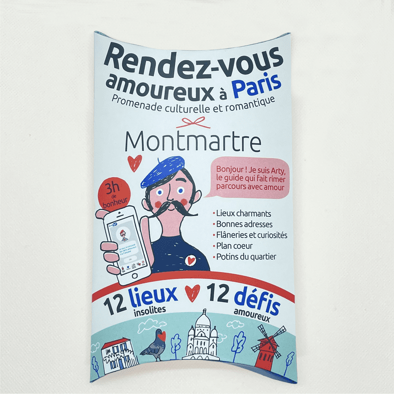 Pochette Rendez-vous à Paris (Montmartre)